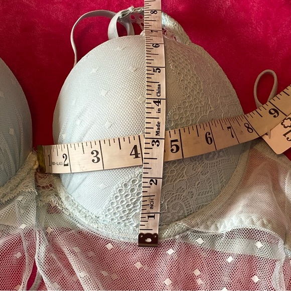 Flora Baby Blue 2 Piece Baby Doll Set Size Large NWT - Picture 13 of 15